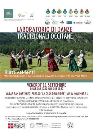 Laboatorio di danze tradizionali occitane