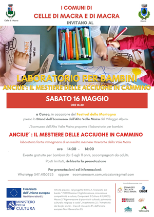Laboratorio per bambini - Anciuè