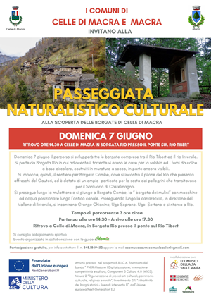 Passeggiata naturalistico culturale