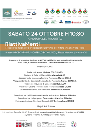 Incontro chiusura progetto RiattivaMenti