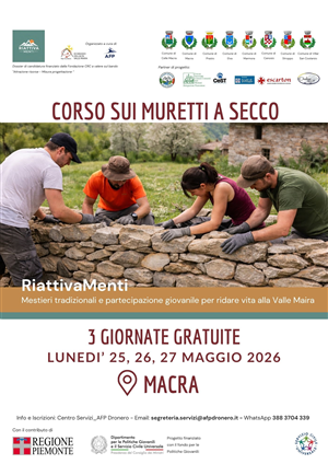 Corso sui Muretti a secco per giovani